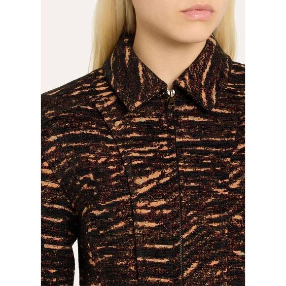 Ulla Johnson Adoni Cropped Jacket in Onyx L - Picture 3 of 5